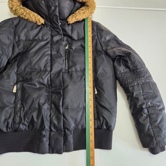 Zero Xposur Black Attachable Hooded Winter Jacket Woman's Size Medium - Picture 6 of 8